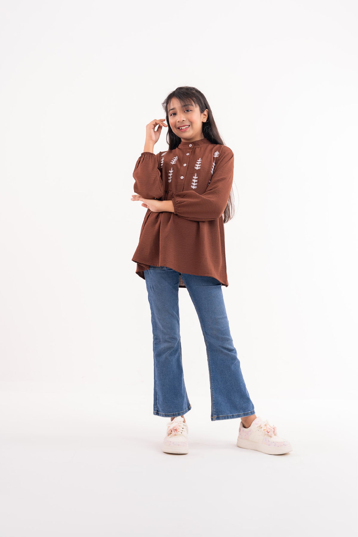 Leaf Grace Girls Tops