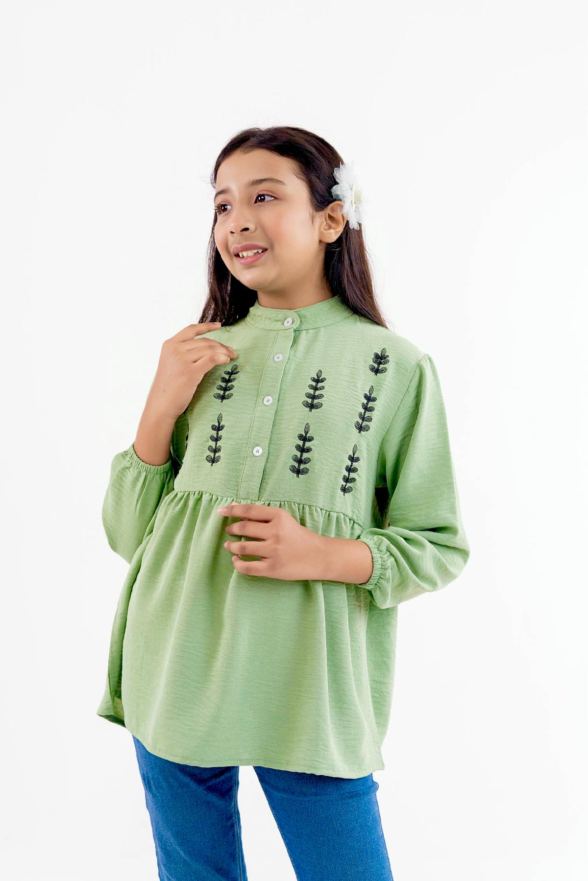 Leaf Grace Girls Tops