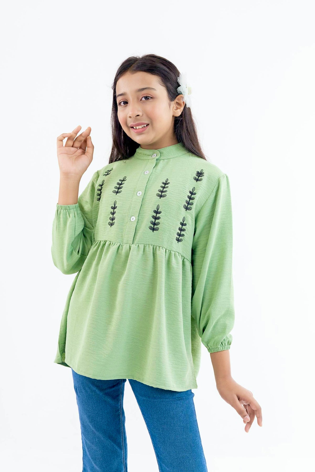 Leaf Grace Girls Tops