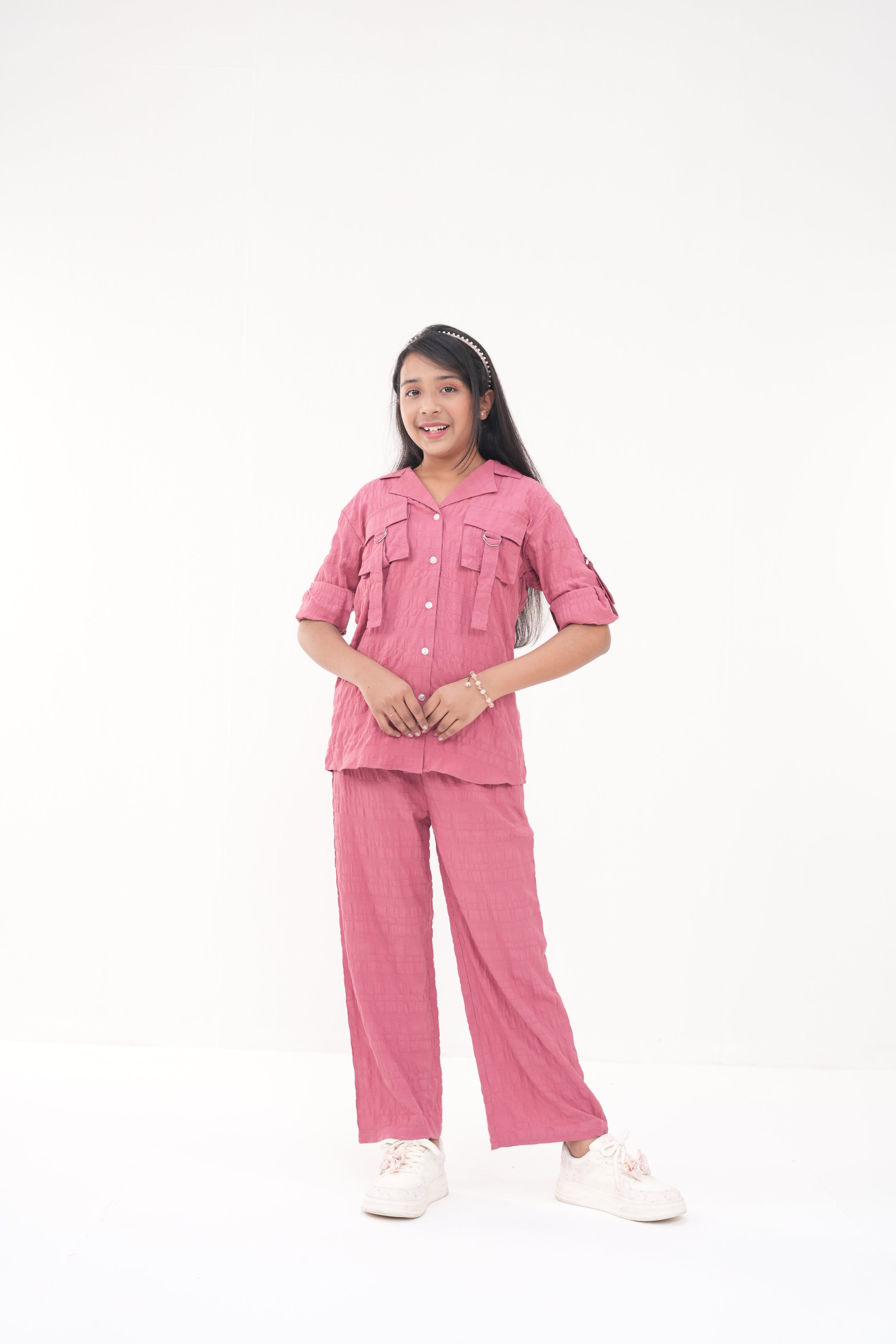 Rose – Summer Girls Co‑ord Set