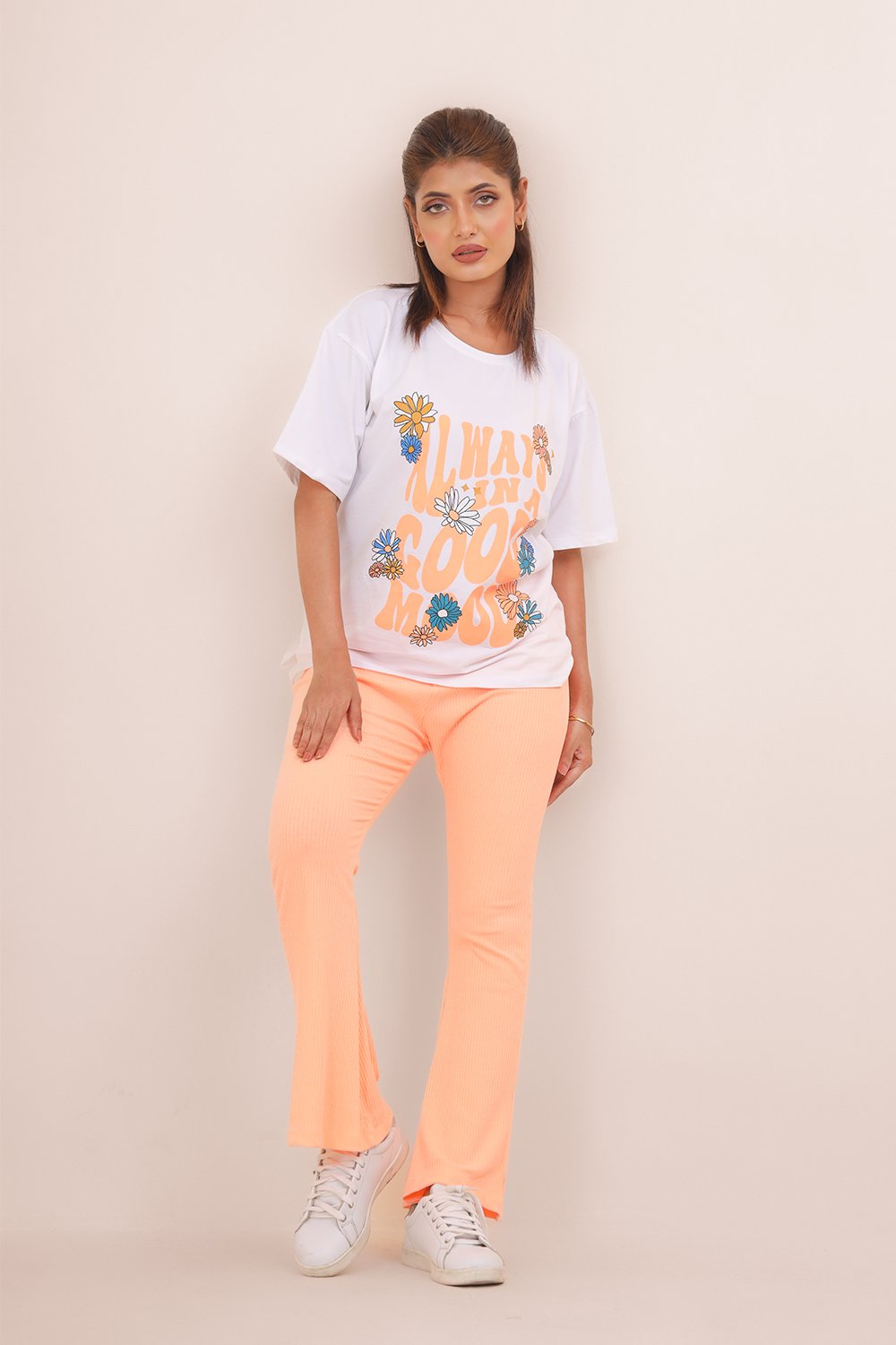 Women’s Drop Shoulder  2 Piece Outfits - AGM