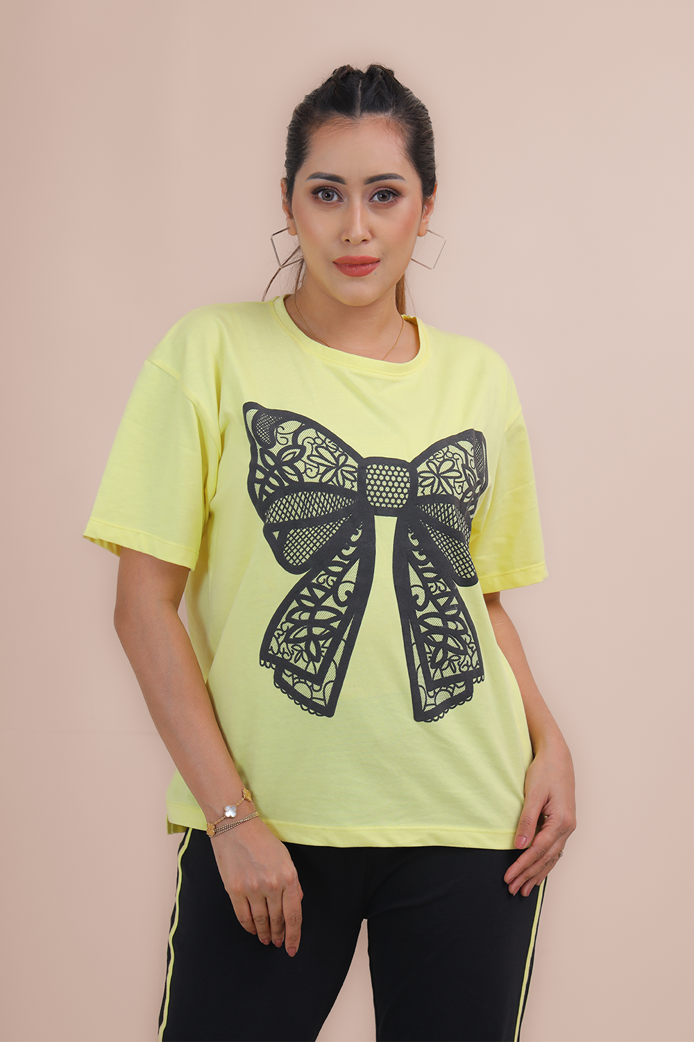 Drop Shoulder 2 Piece Outfits - Piping