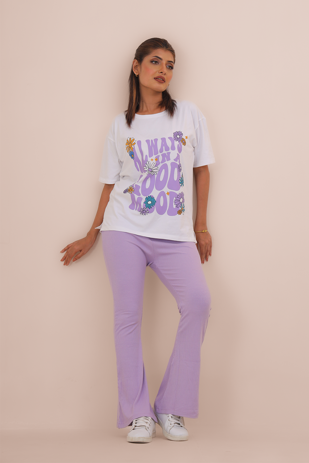 Women’s Drop Shoulder  2 Piece Outfits - AGM