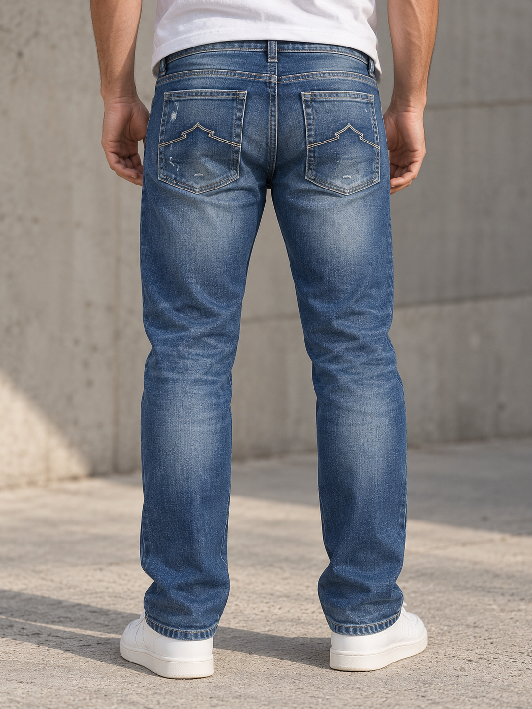 Rookies Denim Pant RJ4939 back view