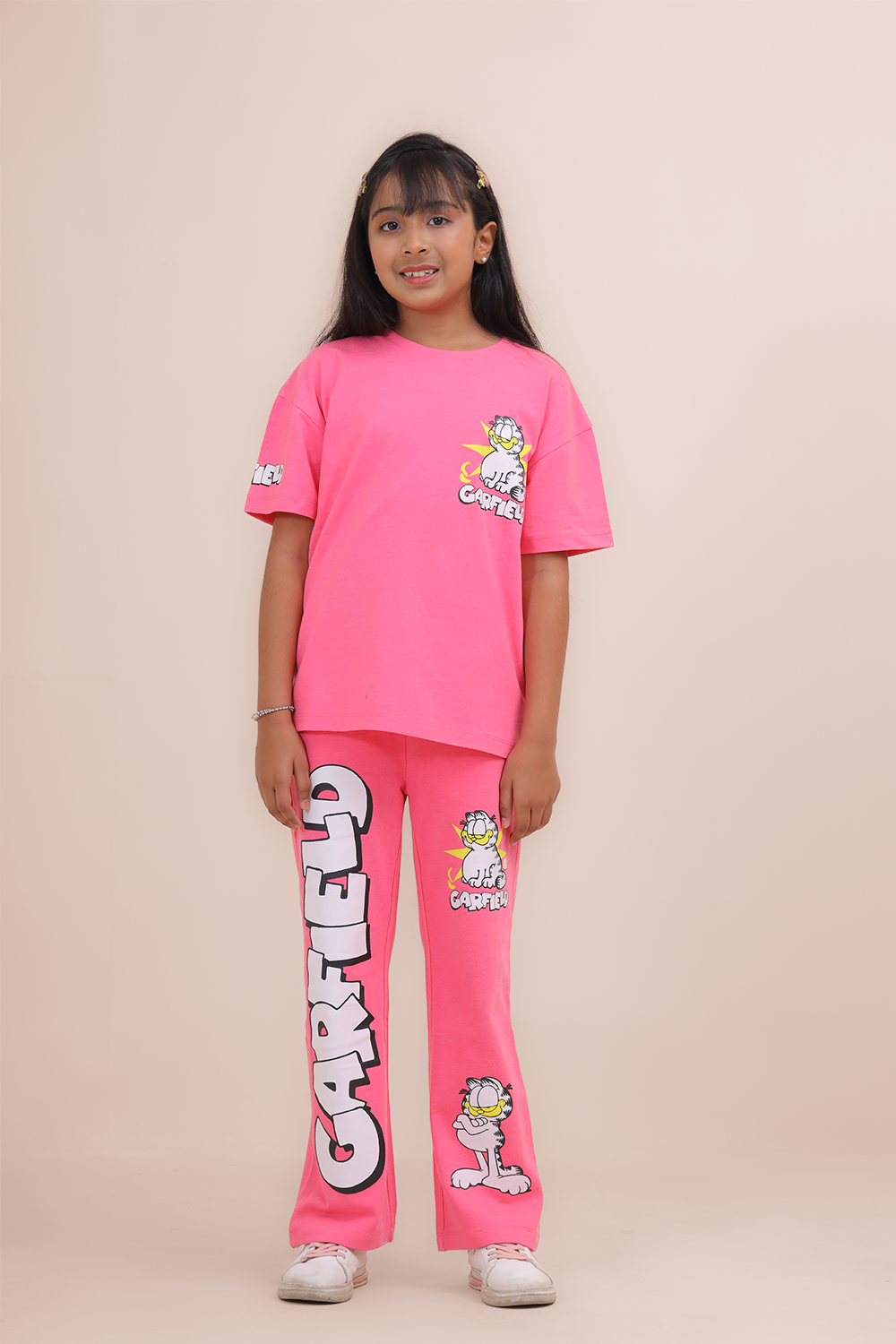 Girls 2 Piece Summer Outfits - Garfield