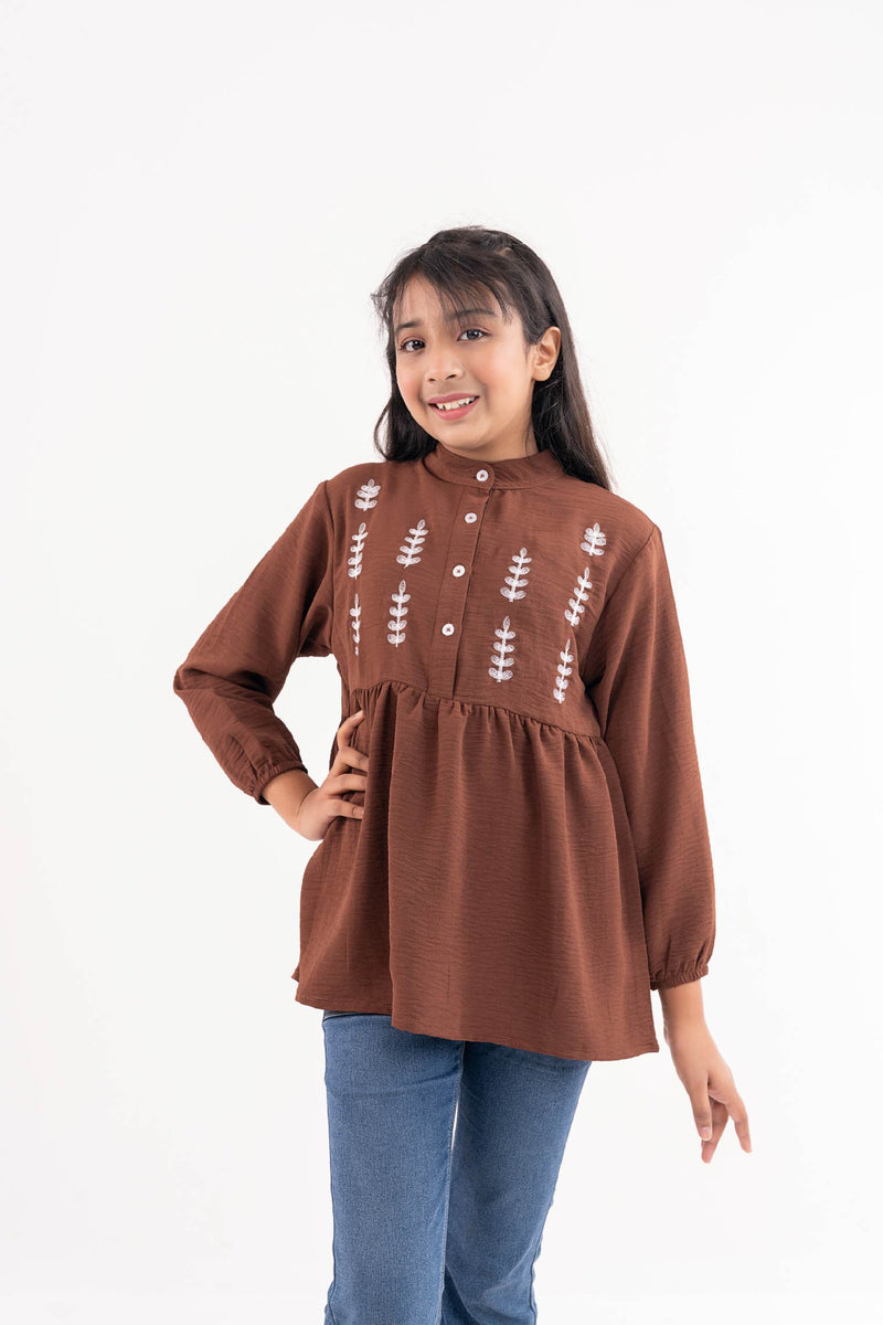 Leaf Grace Girls Tops