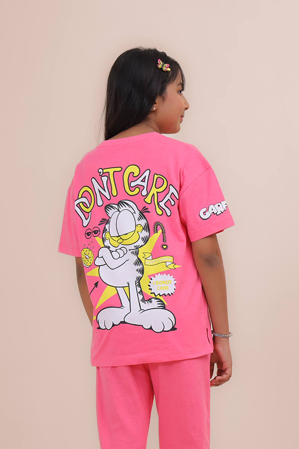 Girls 2 Piece Summer Outfits - Garfield