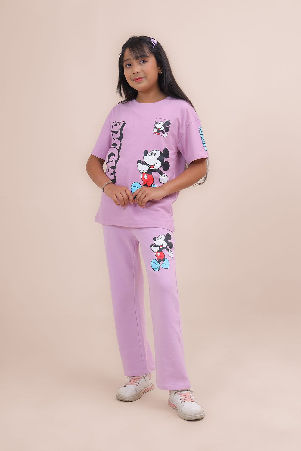 Girls 2 Piece Summer Outfits - Mickey Mouse