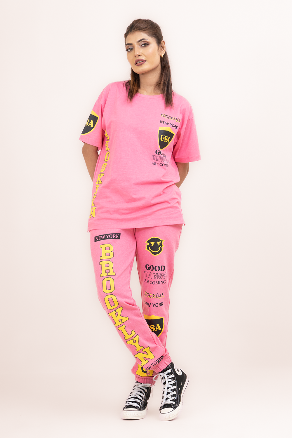 Women’s Brooklyn 2 Piece Set – T-Shirt