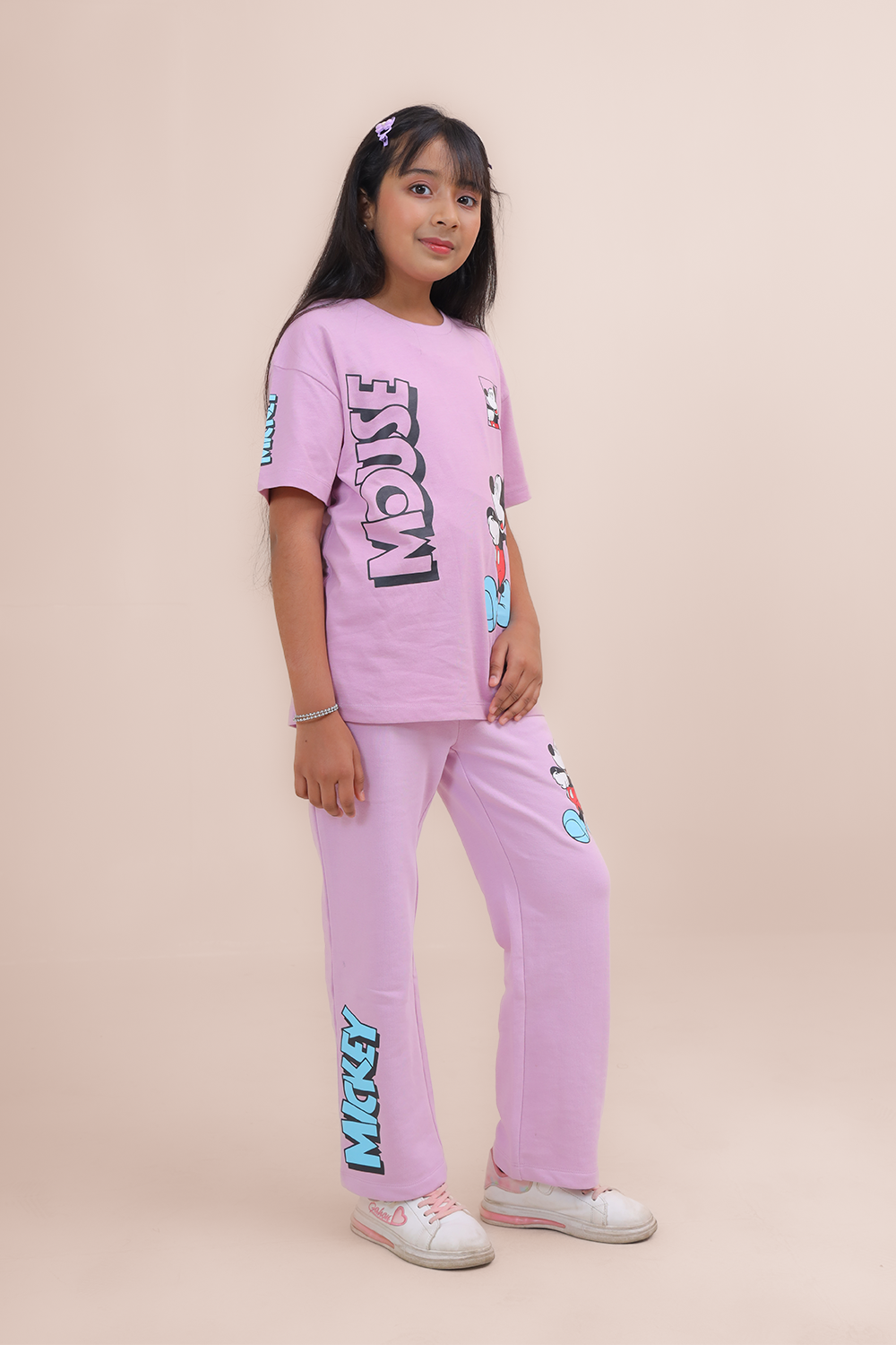 Girls 2 Piece Summer Outfits - Mickey Mouse