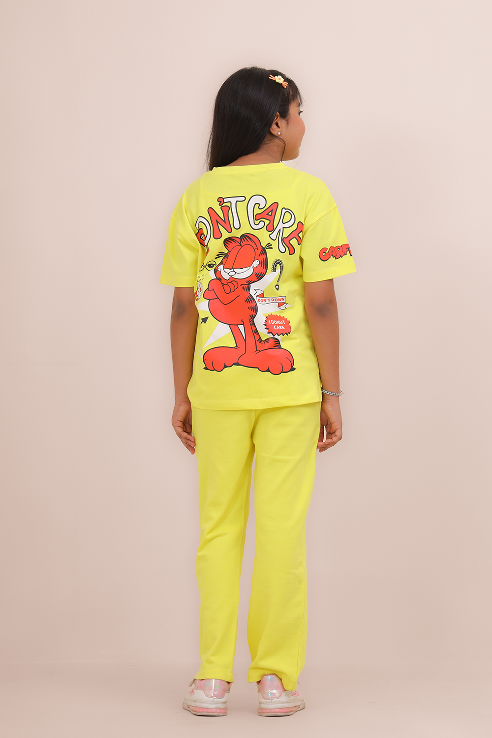 Girls 2 Piece Summer Outfits - Garfield