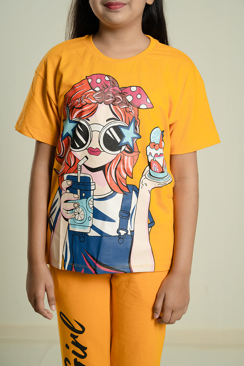 Girls 2 Piece Summer Outfits - Animi Girl