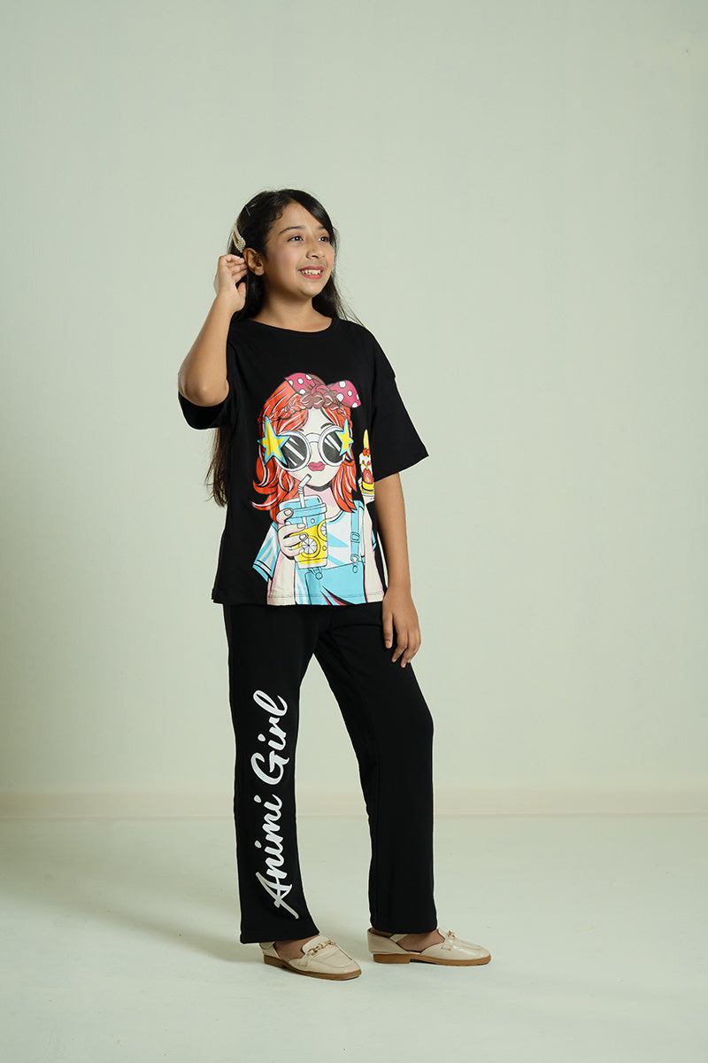 Girls 2 Piece Summer Outfits - Animi Girl