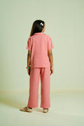 Girls’  Co-Ord Set – Soft Cotton Top & Pants