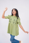 Sage Green - Summer girls Tops