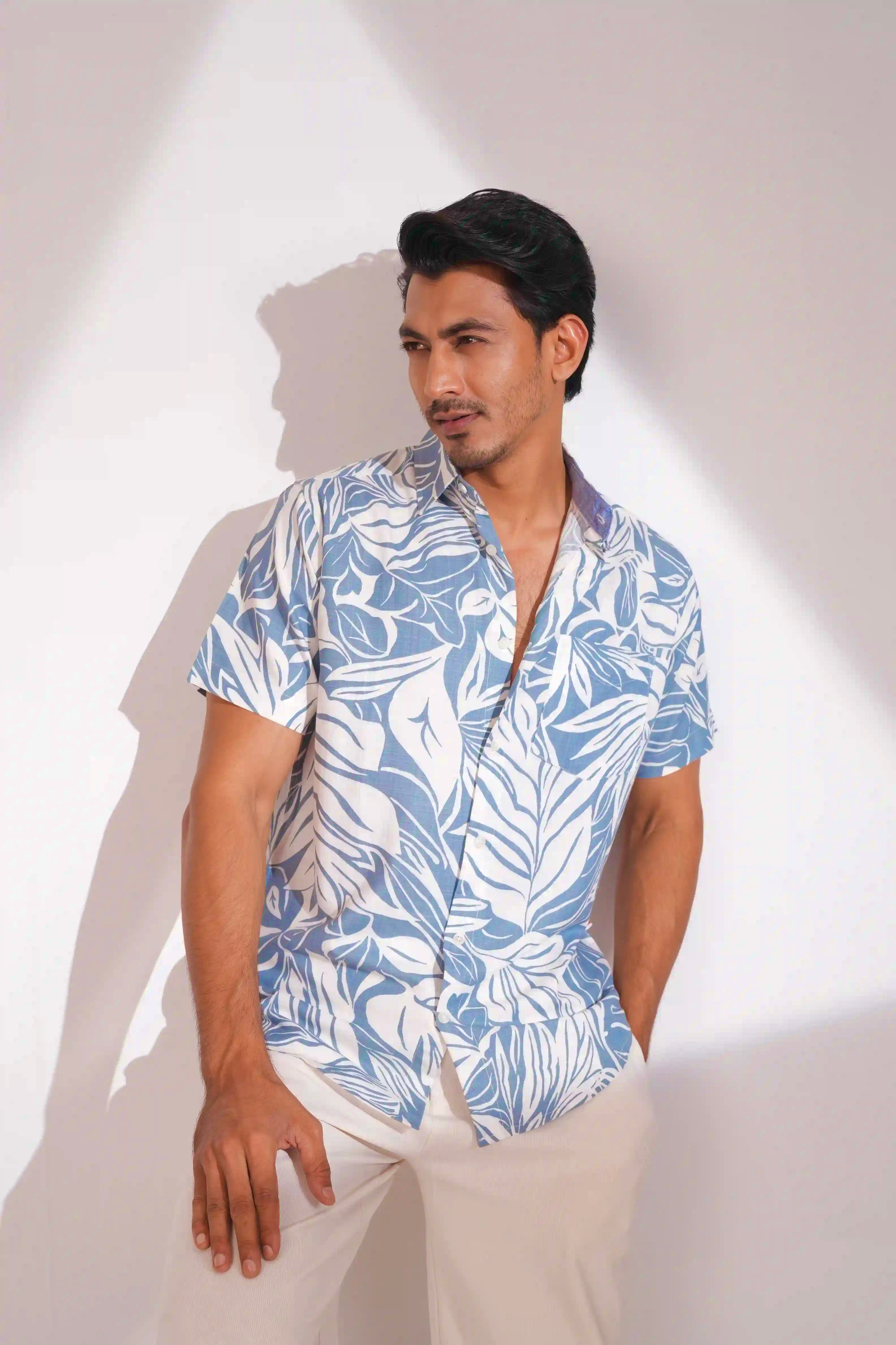 Ocean Breeze – Men’s Half Sleeve Shirt