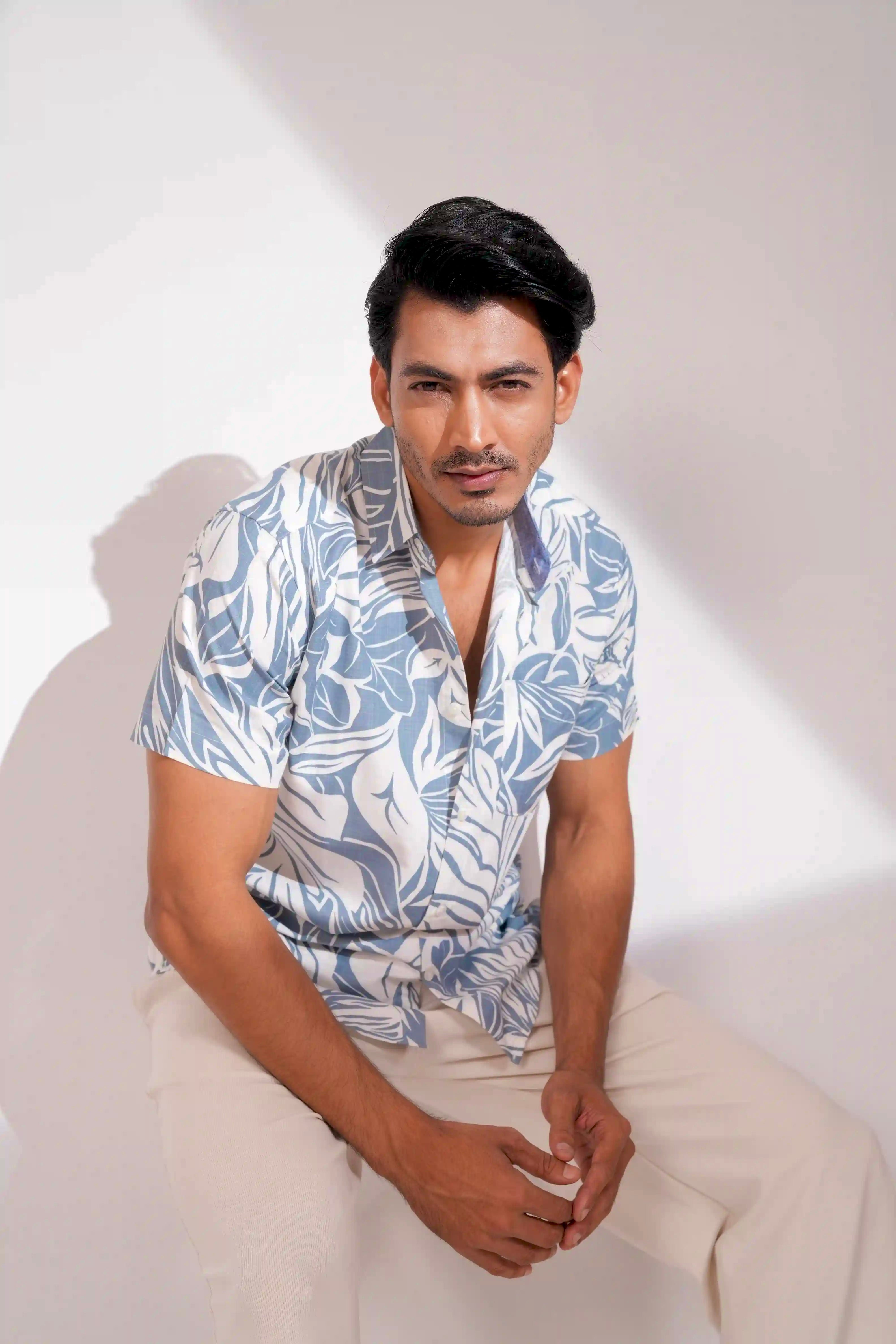 Ocean Breeze – Men’s Half Sleeve Shirt