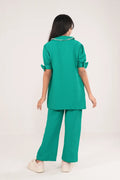 Girls Bloom embroidery Co-Ords set