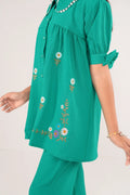 Girls Bloom embroidery Co-Ords set