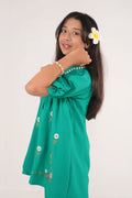 Girls Bloom embroidery Co-Ords set