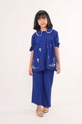 Girls Bloom embroidery Co-Ords set