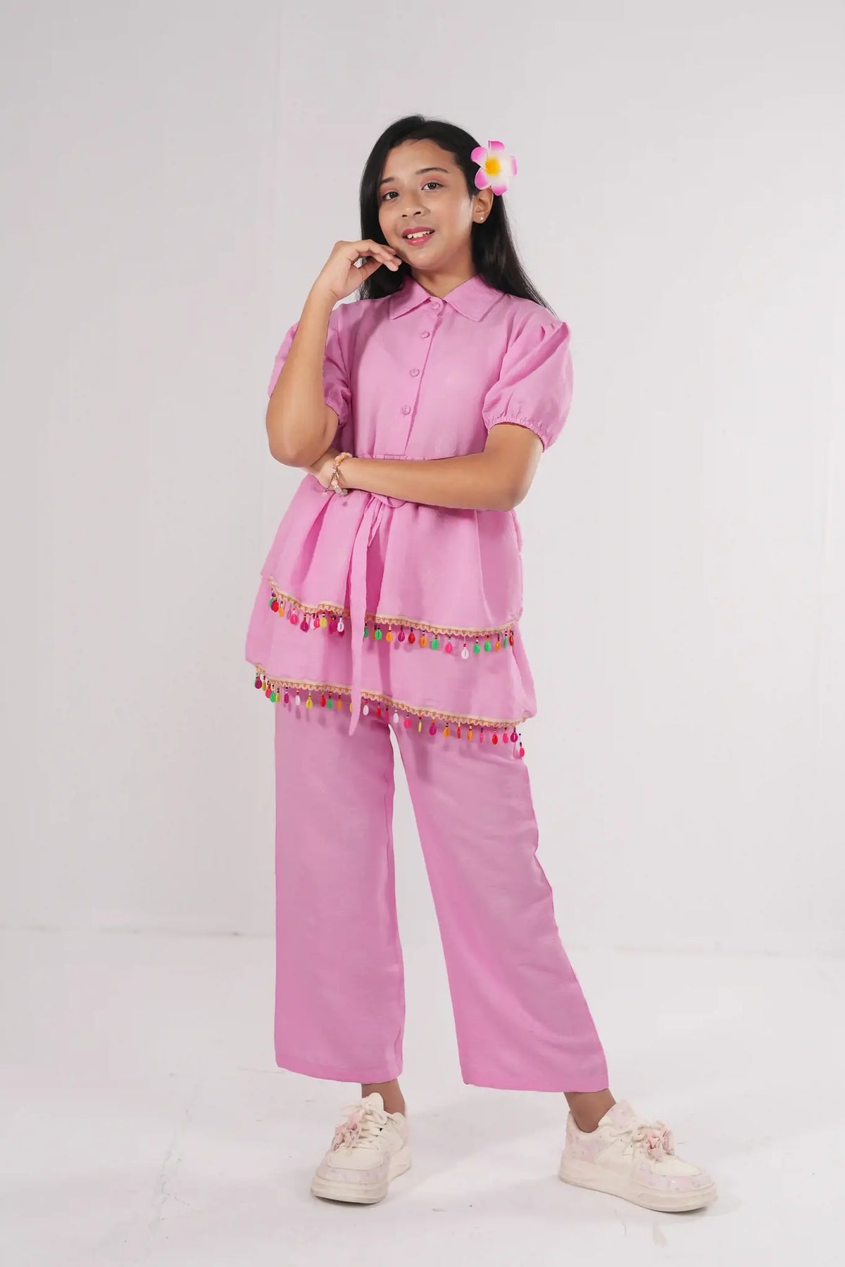 Girls Rainbow Layered Co ord Set