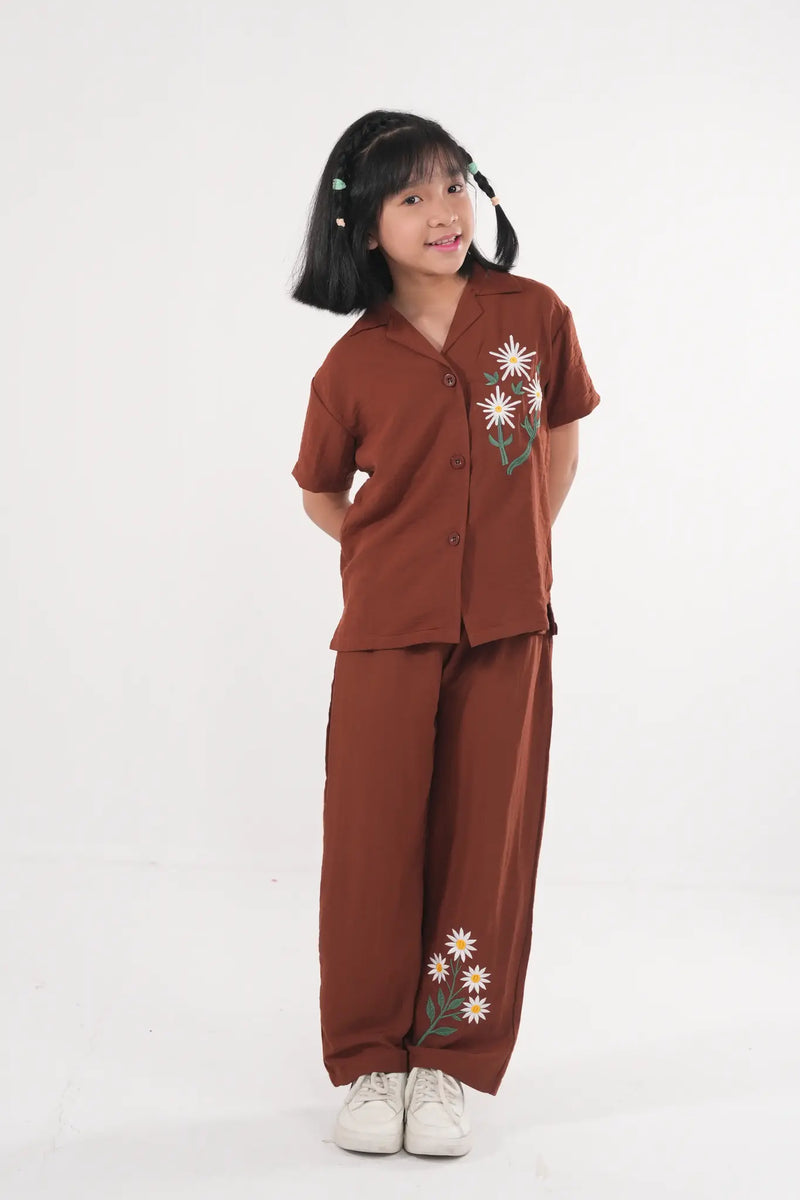 Girls summer shirt Co Ords set