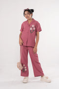 Girls summer shirt Co Ords set