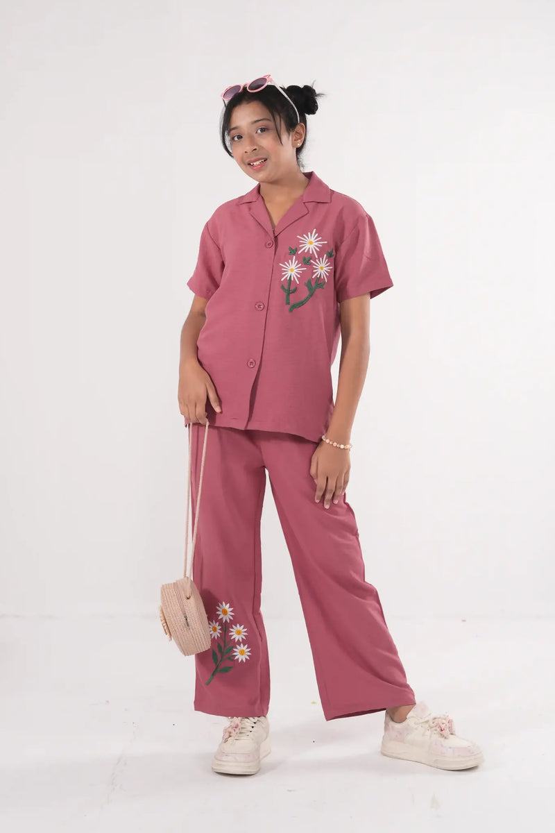 Girls summer shirt Co-Ords set