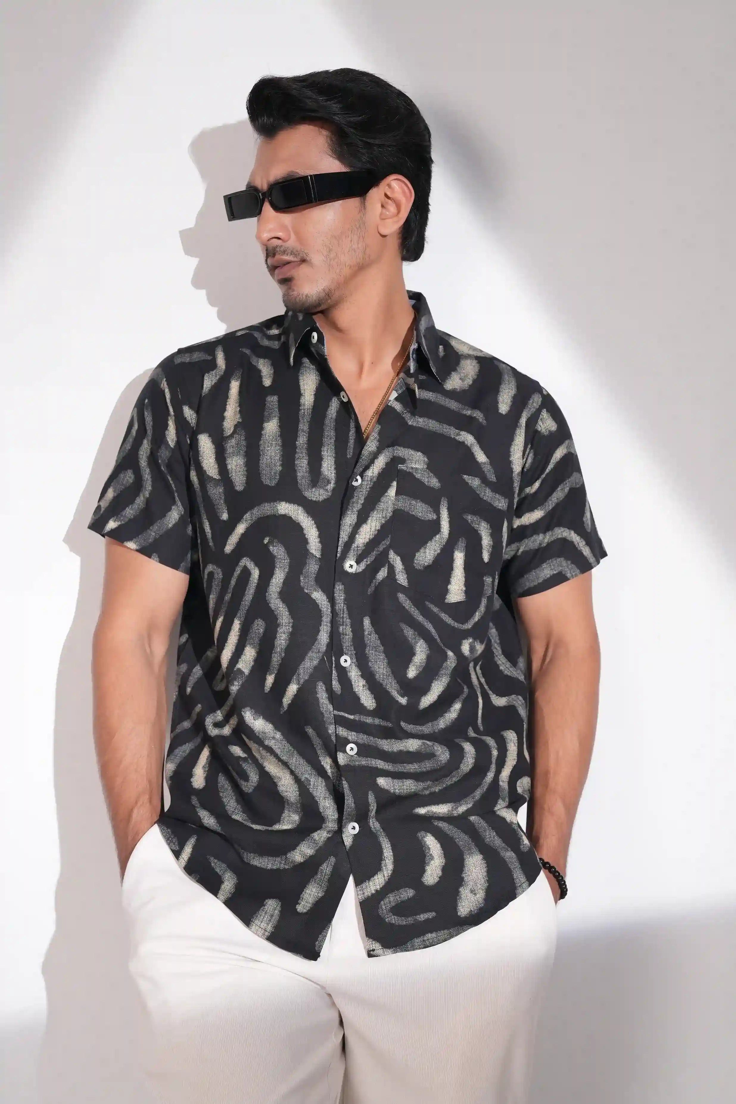 Dark Motion – Men’s Half Sleeve Shirt