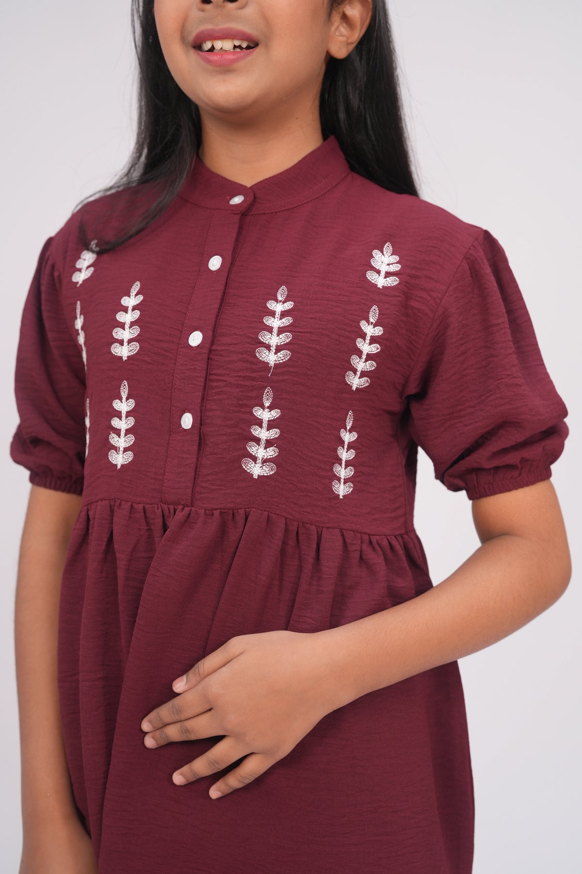 Maroon - Summer girls Tops