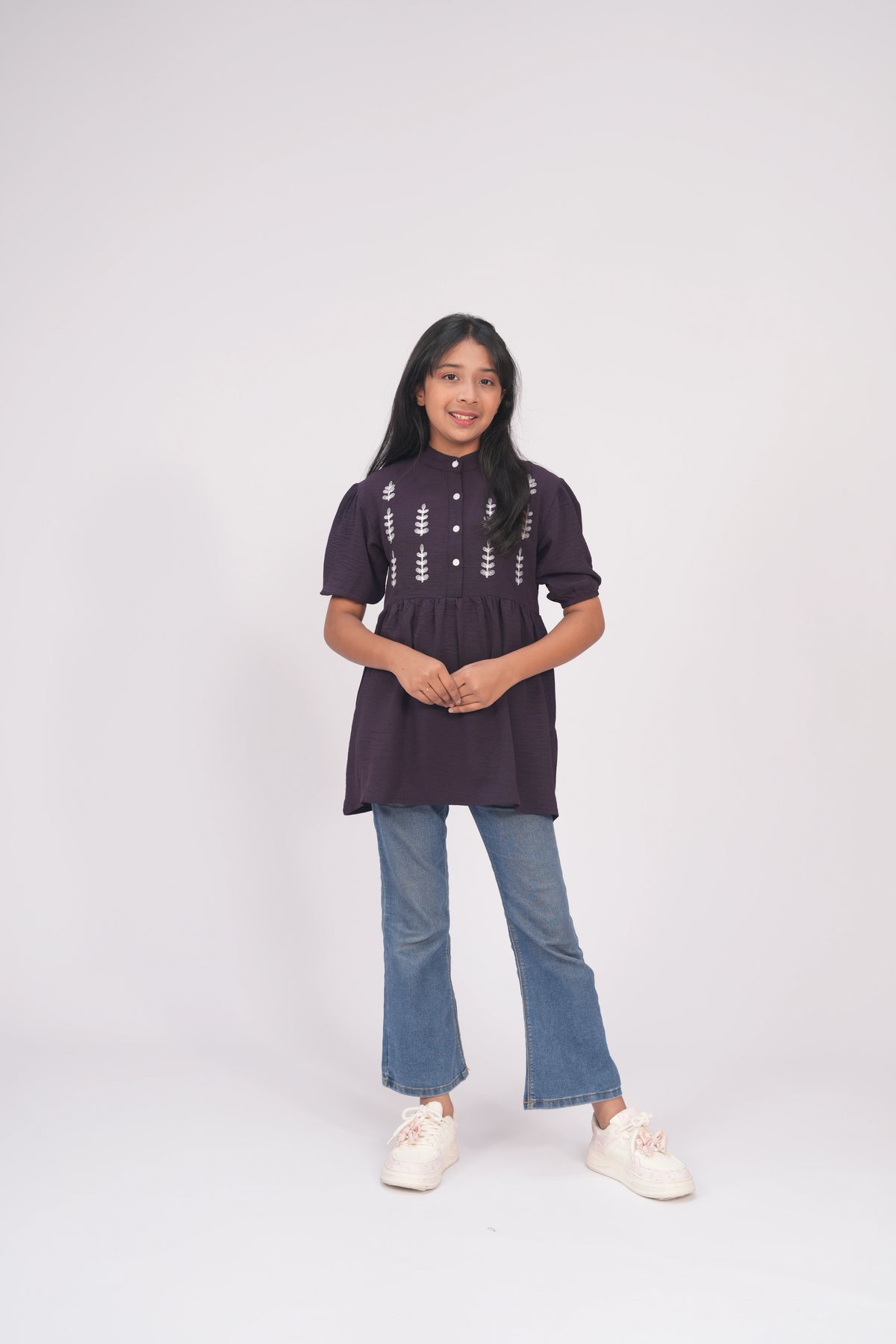 Deep Plum - Summer girls Tops