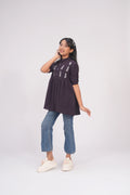 Deep Plum - Summer girls Tops