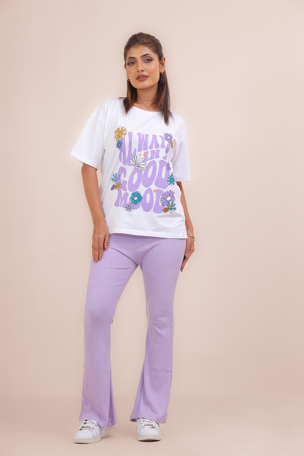 Women’s Drop Shoulder  2 Piece Outfits - AGM