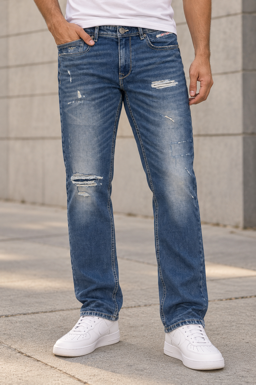 Rookies Denim Pant RJ4939 front view