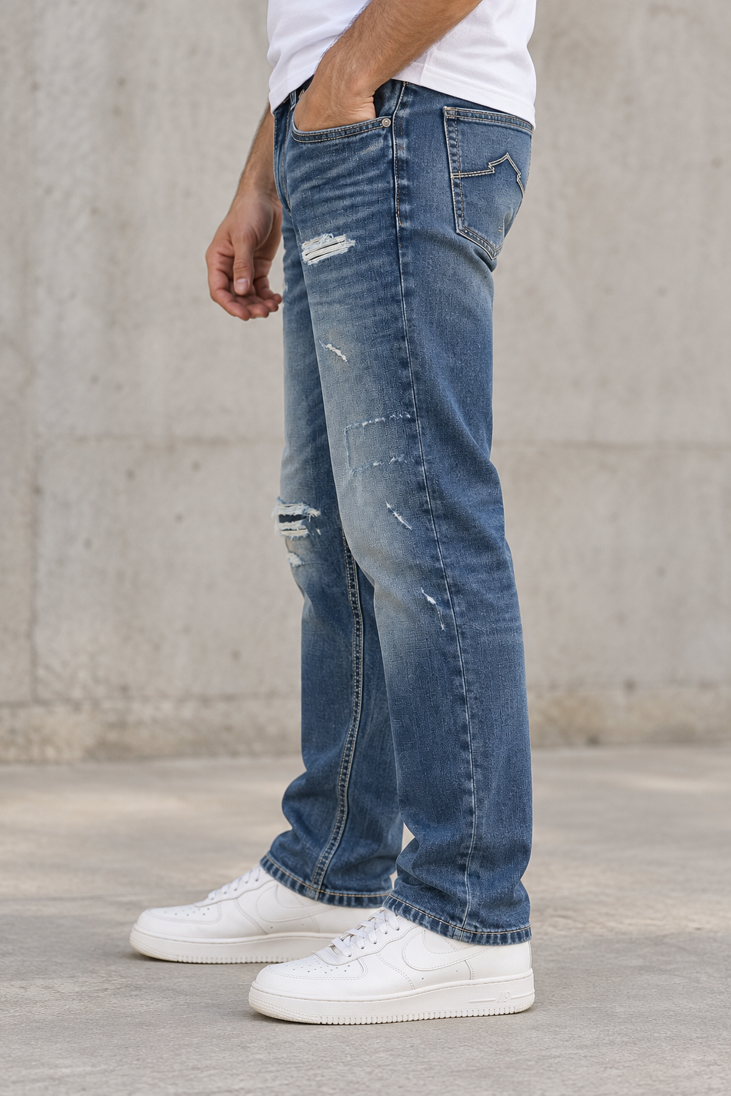 Rookies Denim Pant RJ4939 side view